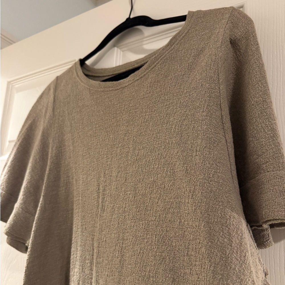 Madewell Texture & Thread Flutter Sleeve Top - image 5